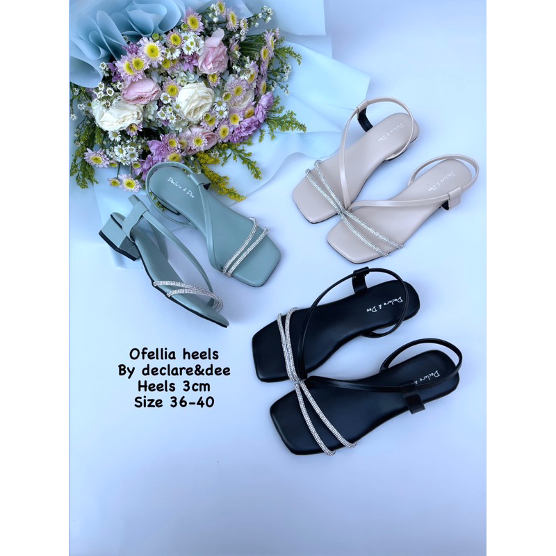 Declare&amp;dee heels wanita code Ofellia lux simple