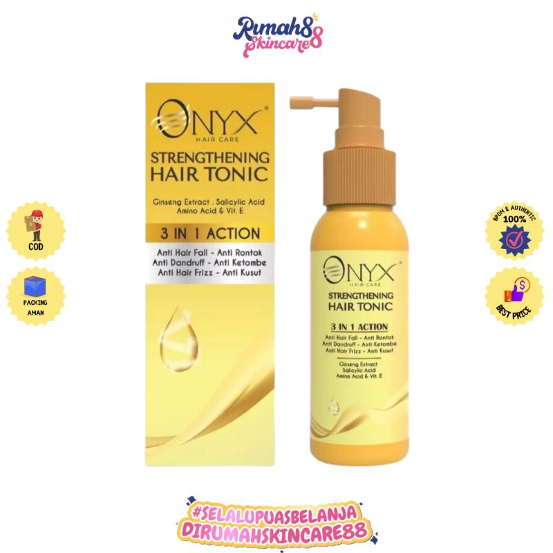 ONYX Hair Care Strengthening Hair Tonic 3In1 Action 90ml