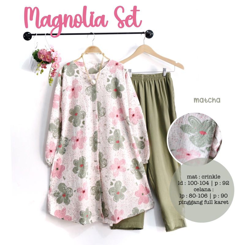 MAGNOLIA SETELAN BAJU WANITA TERBARU