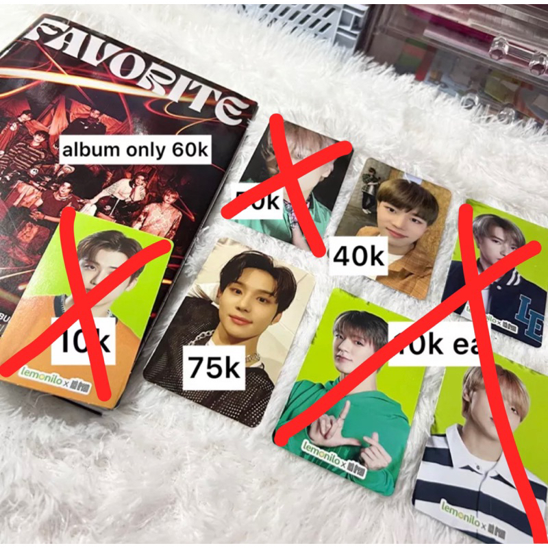 wts want to sell aab nct 127 nct dream lemonilo official album only favorite chatarsis version verph