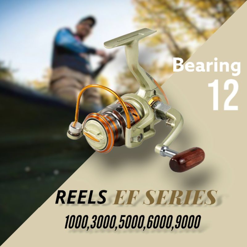 YUMOSHI REELSKING Reel Pancing EF 1000/3000/5000/6000/9000