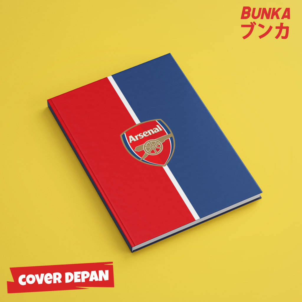 

Note Book Bola Club Arsenal Fans Football Hardcover A5 Buku Tulis Catatan Notes Agenda Planner Jurnal vintage buku catatan story book kado anniversary valentine cowok cewek murah