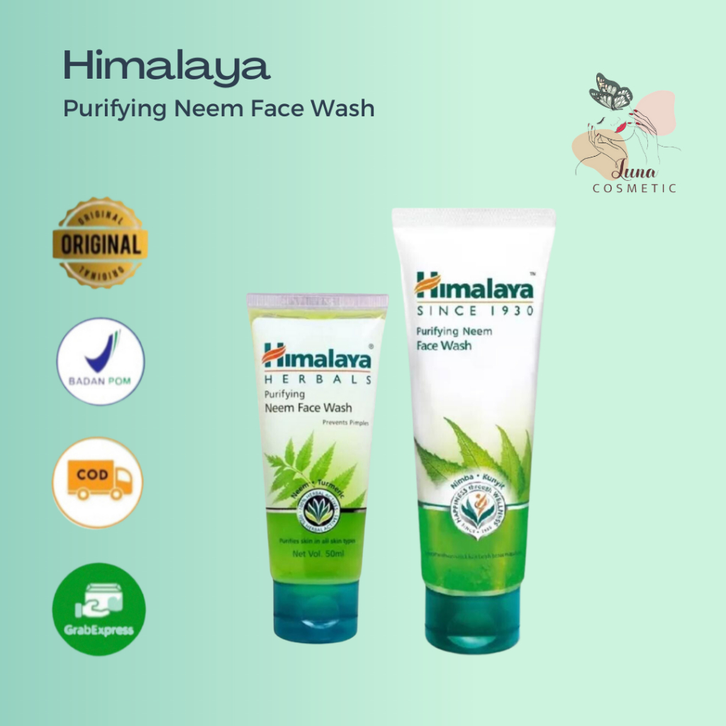 Himalaya Purifying Neem Facial Wash 100ml 50ml