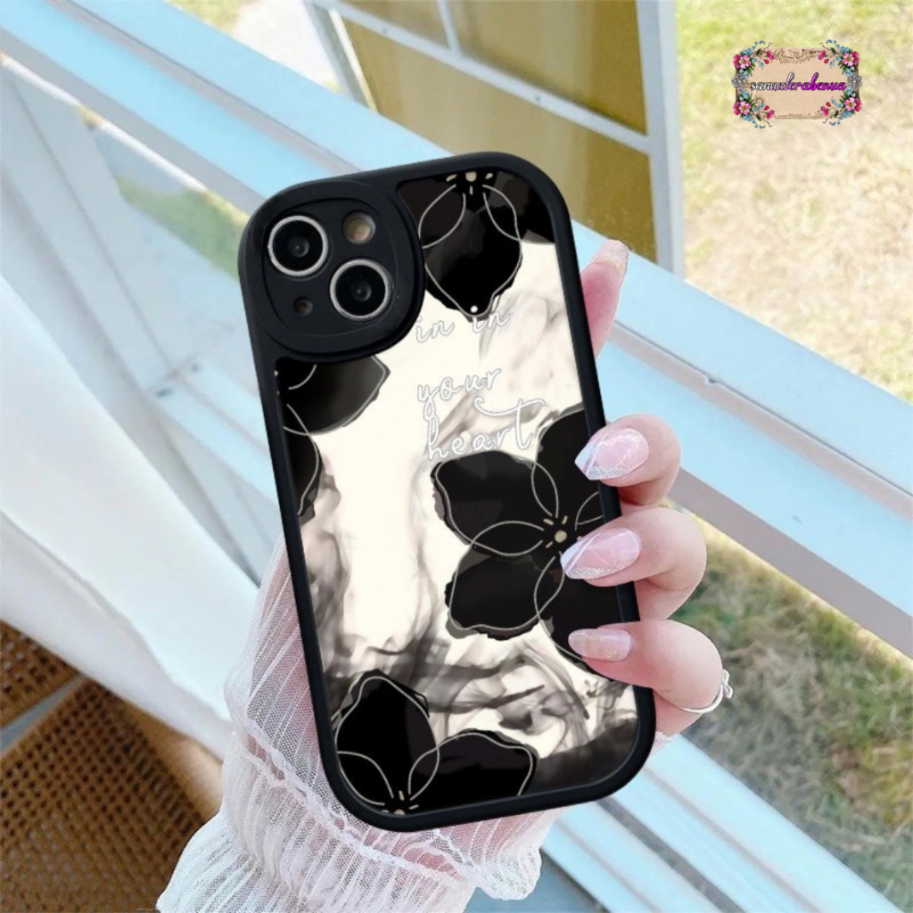 SS831 SILIKON SOFT CASE SOFTCASE CASING LUXURY FLORAL CASE FOR VIVO Y71 Y75 T1 Y55 5G Y35 Y81 Y83 Y91 Y93 Y95 Y91C Y1S V5 V5S V5 LITE V7+ V20 V21E V25 V25E V27E S16E V27 PRO S16 5G SB5633