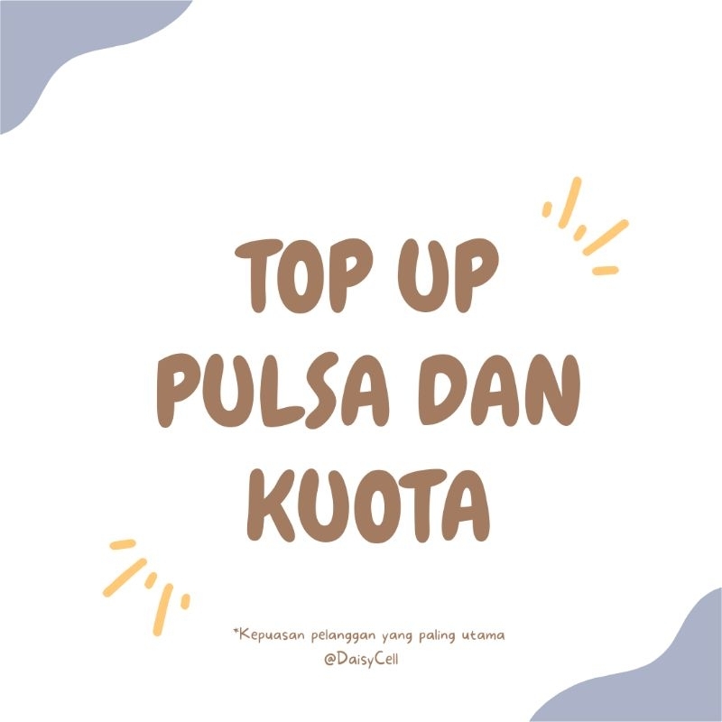 Top Up Pulsa Telkomsel