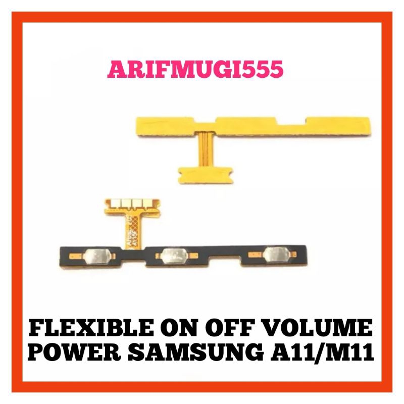 FLEXIBLE FLEKSIBEL ON OFF POWER VOLUME SAMSUNG GALAXY M11 M115 ORIGINAL