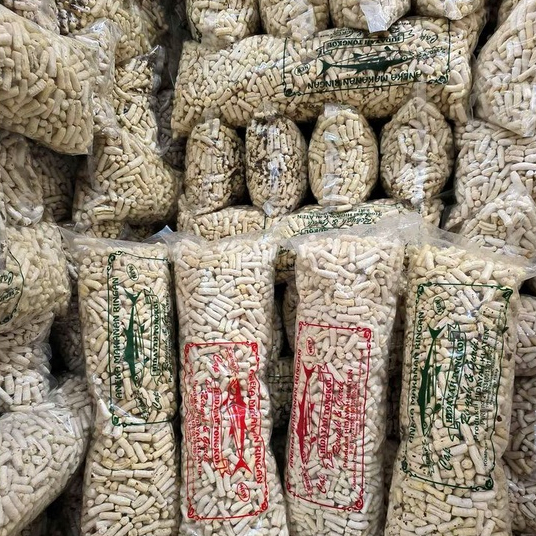 PRODUKSI KERUPUK IKAN TONGKOL ASLI / KRUPUK STIK IKAN TONGKOL  1KG