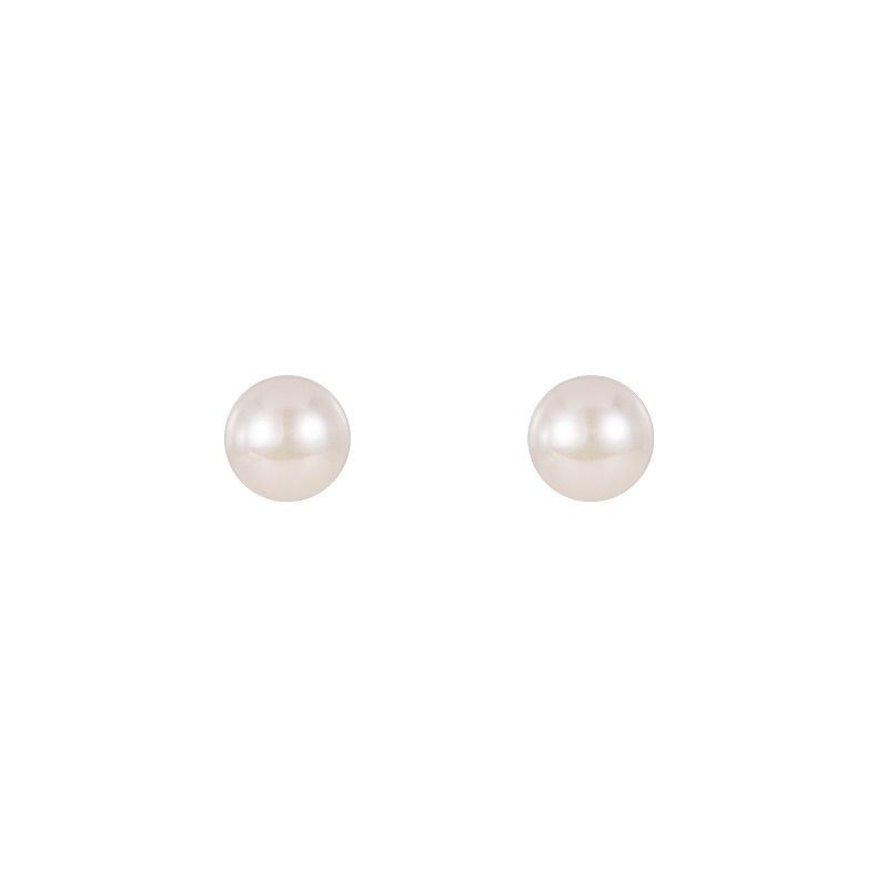 COD Anting Tusuk Mutiara Putih Simple Classy Glamour Korean Style