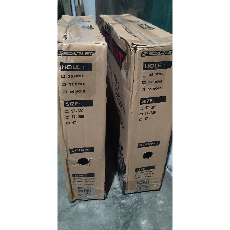 Velg Scarlet Ring 17