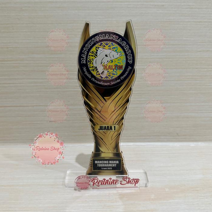 Plakat akrilik/Plakat Piala Custom/Piala Akrilik/Piala Lomba/Piala Akrili Murah Design Free Proses C