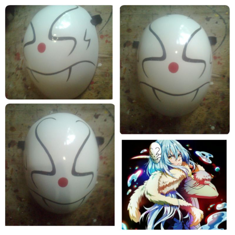 Topeng Mask Rimuru Tempest Anime Japan Cosplay