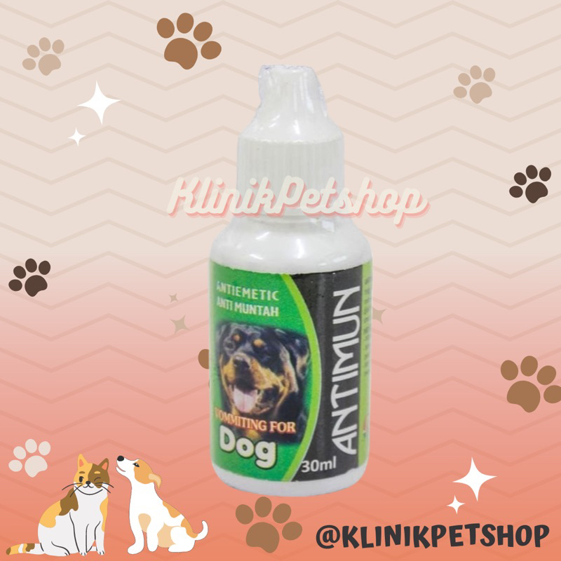 Antimun Dog - Obat Anti Muntah Pada Anjing