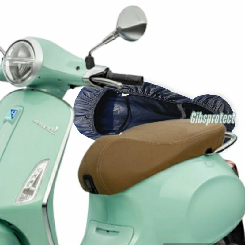 cover jok motor vespa sprint s 150 i-get abs sarung jok motor vespa matic pelindung jok anti cakar kucing