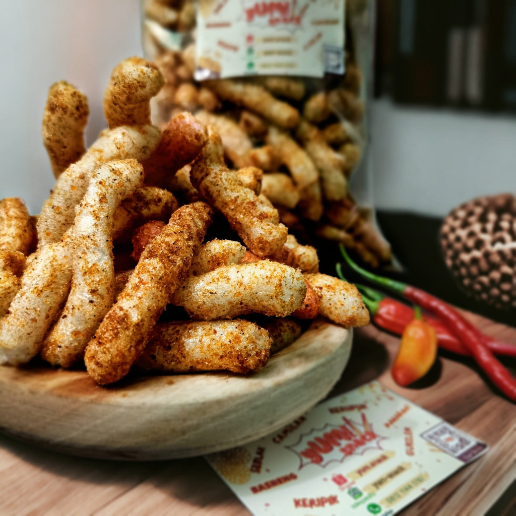 

Kerupuk Gurilem Khas Cililin/ Gurilem oleh oleh Bandung/ Cemilan Kiloan 1 Kg