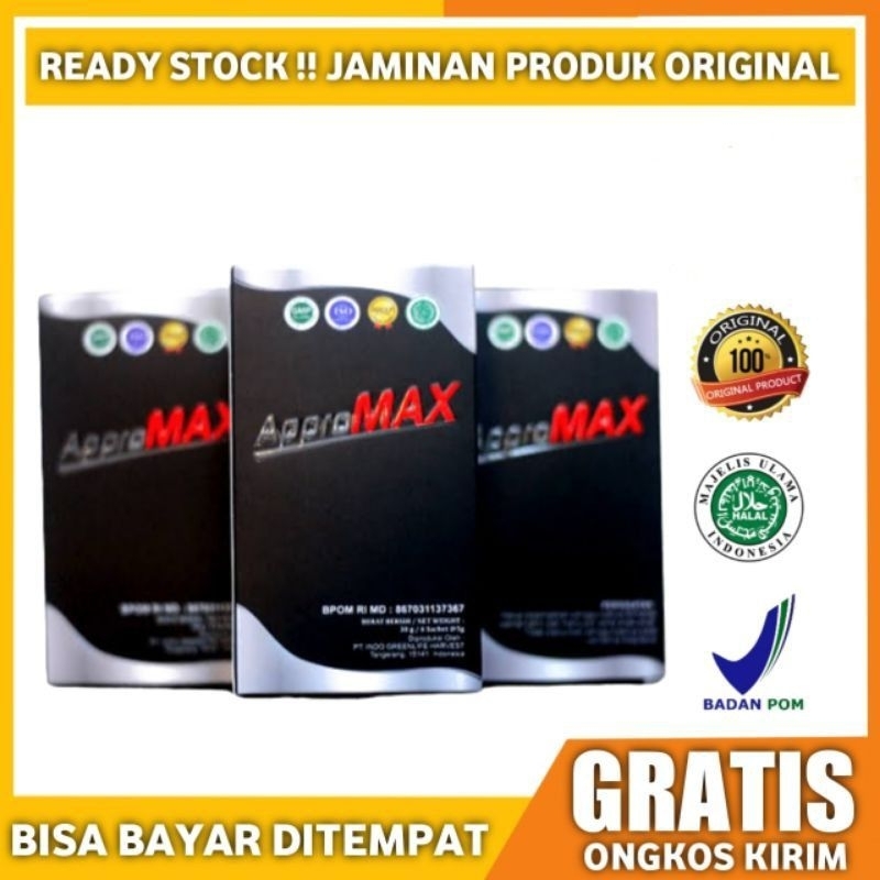 Promo ApproMAX Suplemen Obat Kuat Tahan Lama