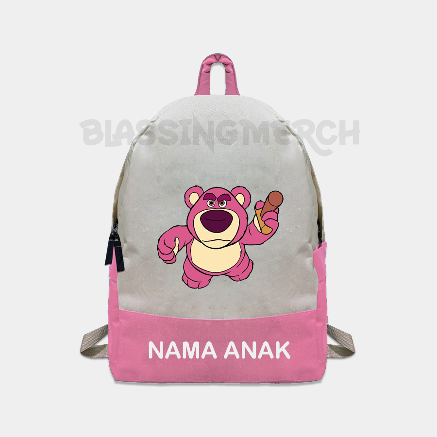 Tas Ransel Sekolah Anak Anak Lotso Toy Story