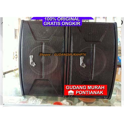 Salon 8&quot; Blackspider 350 ORIGINAL Suara Ngebass dan bersih 2buah Speaker Pasif 8 Inch Black Spider CS350 CS 350 ORIGINAL ( Sepasang )