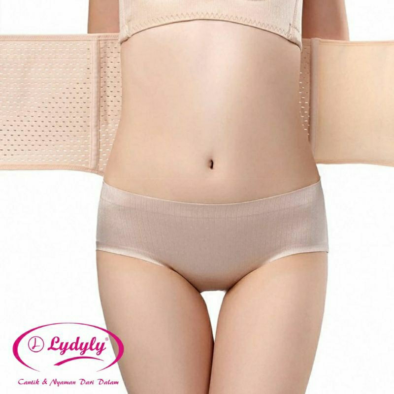 Korset Ladyly Perekat Pasca Melahirkan XL, L, M | Stagen Pelangsing Ibu Perekat Tulang Ladyly LB 157