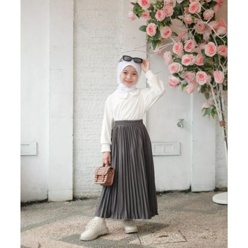 ROK PLISKET ANAK SD (7-10thn) PREMIUM