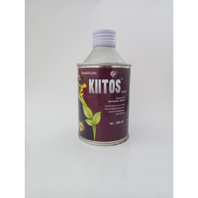 Kiitos 360 EC 250 Ml Insektisida klofenapir  untuk ulat thrips perusak daun kitos protego sejenis ar