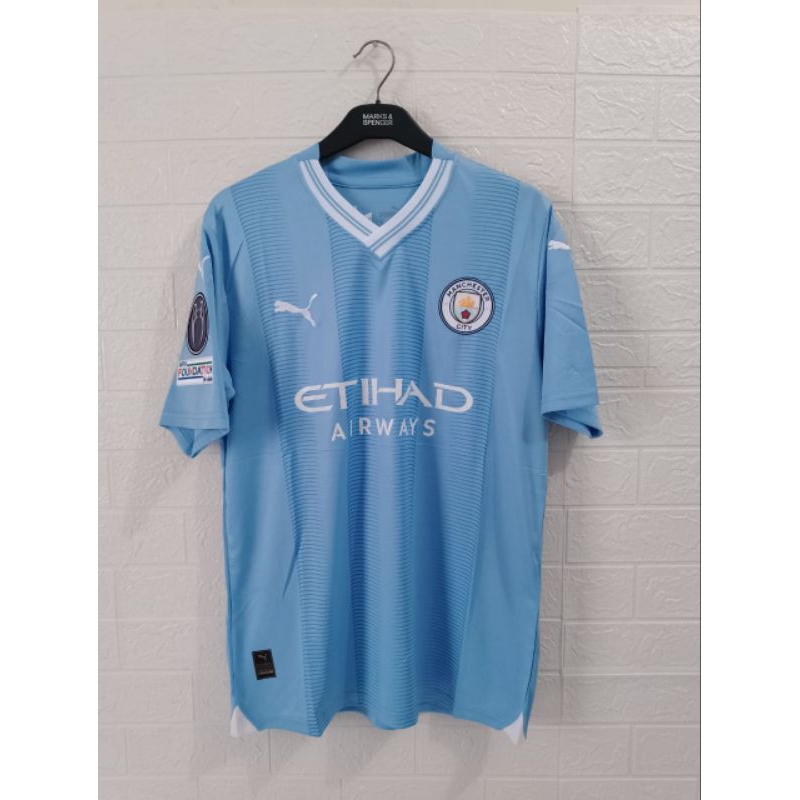 Jersey Man.City + Fullpatch UCL + Nameset