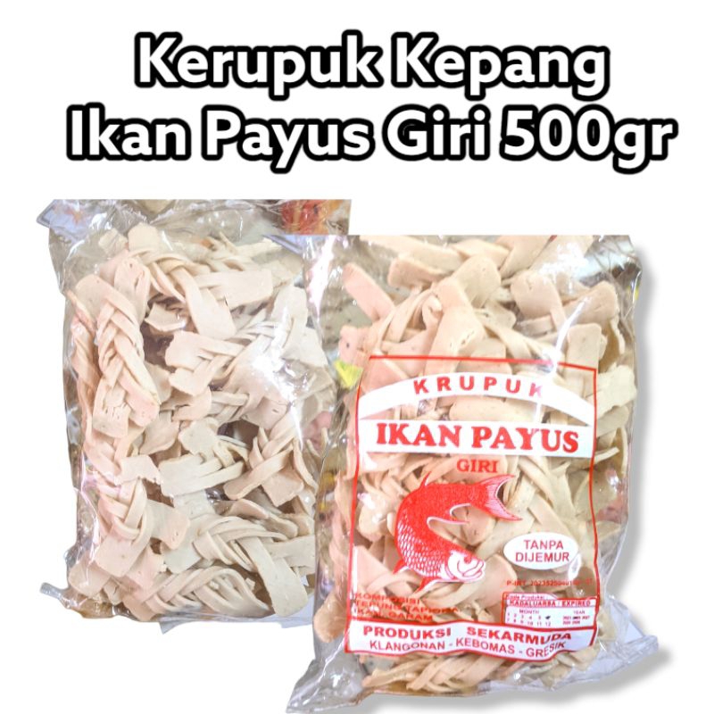 

KERUPUK KEPANG IKAN PAYUS GIRI 500gr