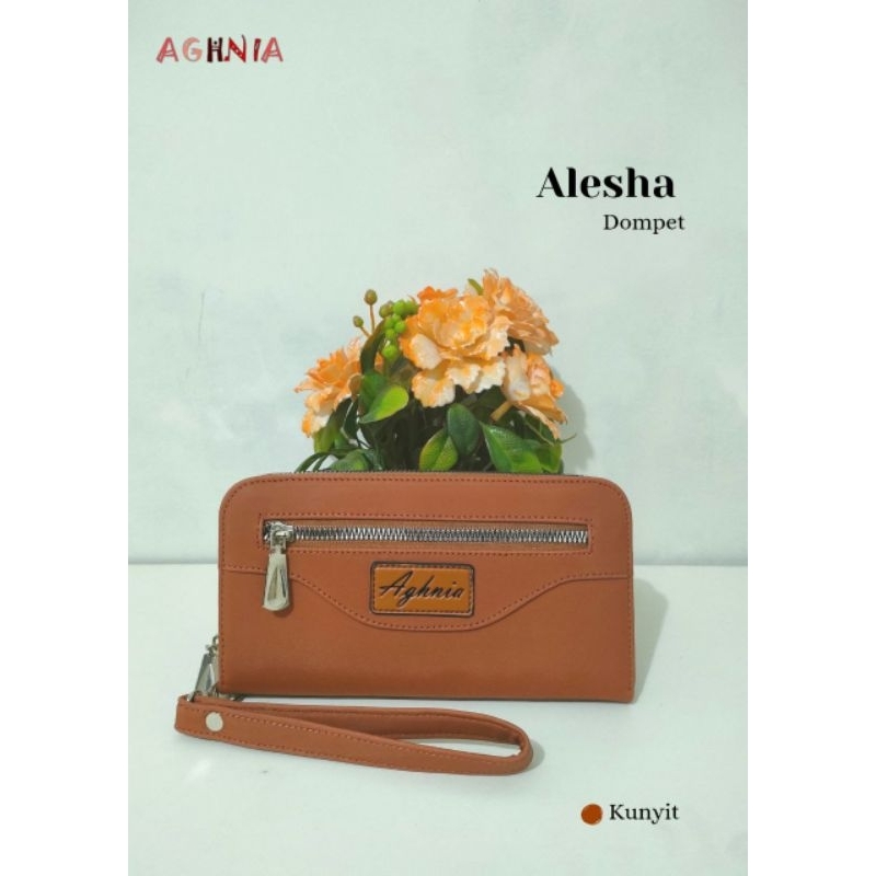 DOMPET ALESHA BY AGHNIA TAS WANITA MURAH BAHAN CHOCOLY