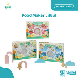 Set Peralatan Pengolah Makanan Bayi Food Maker Lilbul NIA Multifungtion BPA Free 7in1