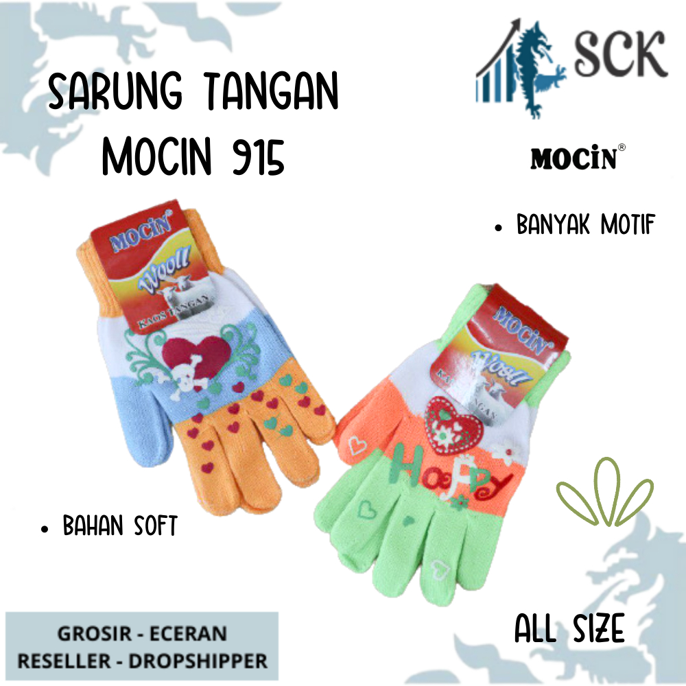 Sarung Tangan MOCIN 915 Bintik / Kaos Tangan Wanita Perempuan Dewasa / Perlengkapan Otomotif - sckmenwear GROSIR