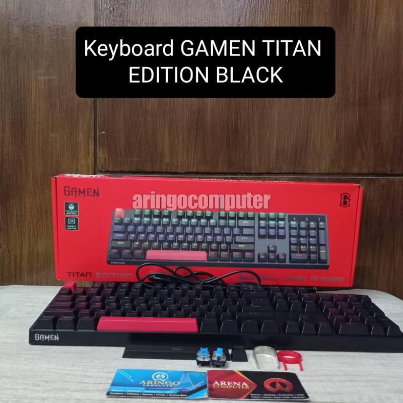 Keyboard GAMEN TITAN EDITION BLACK