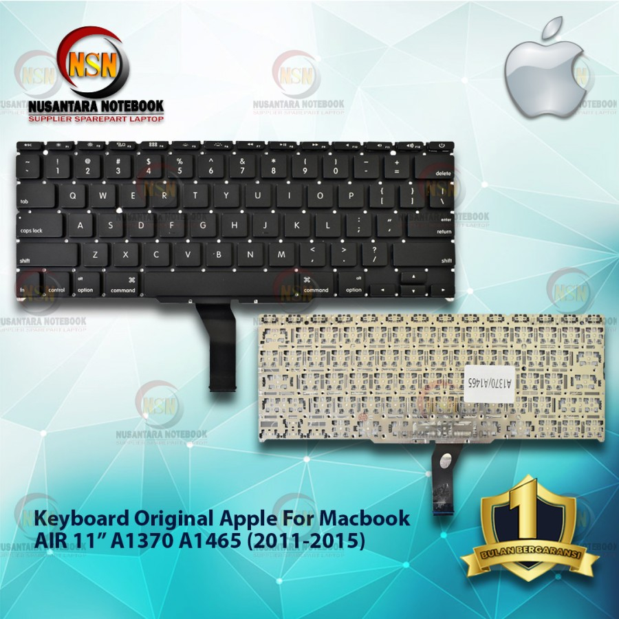 Keyboard Apple ORI Mac A1375 A1465 2011-15