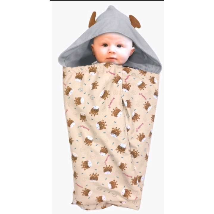 PNB255 SNOBBY BLANKET SELIMUT BAYI TOPI LEMBUT SERIES TWIZA SPB2004