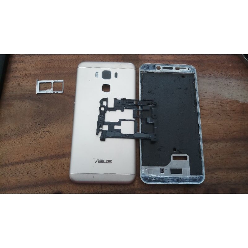 frame tulangan back casing asus zenfone 3 max  original cabutan