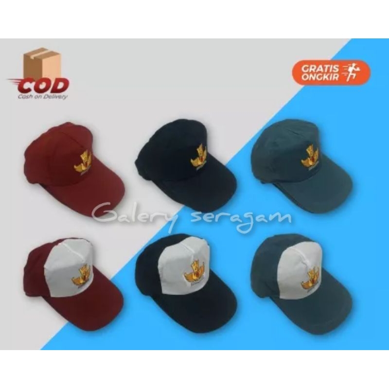 TOPI SEKOLAH SD SMP SMA DAN TOPI PRAMUKA Bagus/Topi seragam sekolah SD SMP SMA