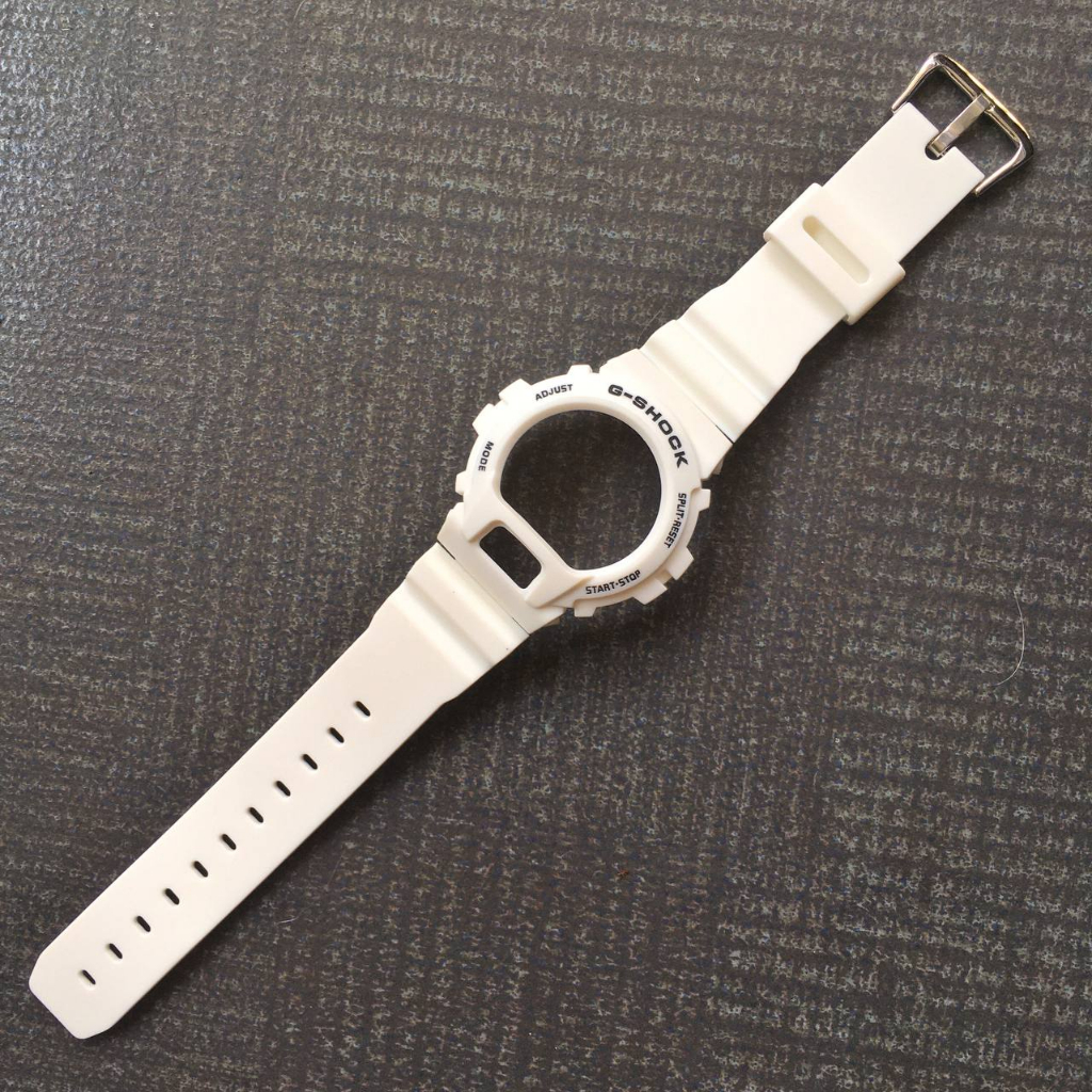 BEZEL STRAP BNB CASIO GSHOCK G SHOCK DW 6900 DW 6600 SOLID WHITE