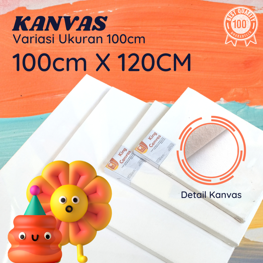 

Kanvas Lukis Ukuran 100cm x 120cm