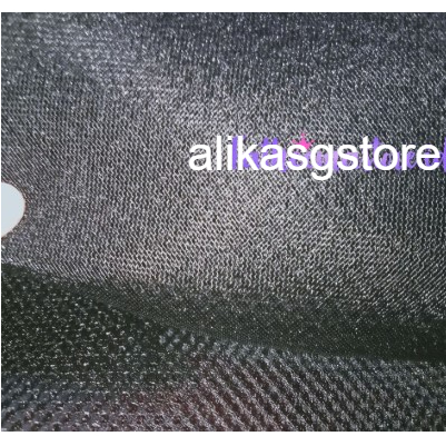 Kain Jaring Jala Double Dobel Mesh Hitam Permeter