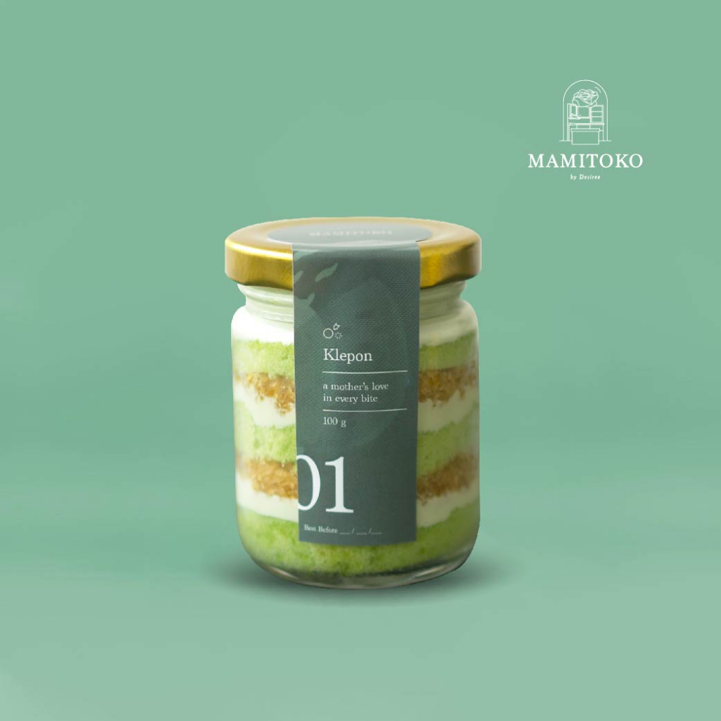 Mamitoko - Klepon Cake In Jar 100 ml