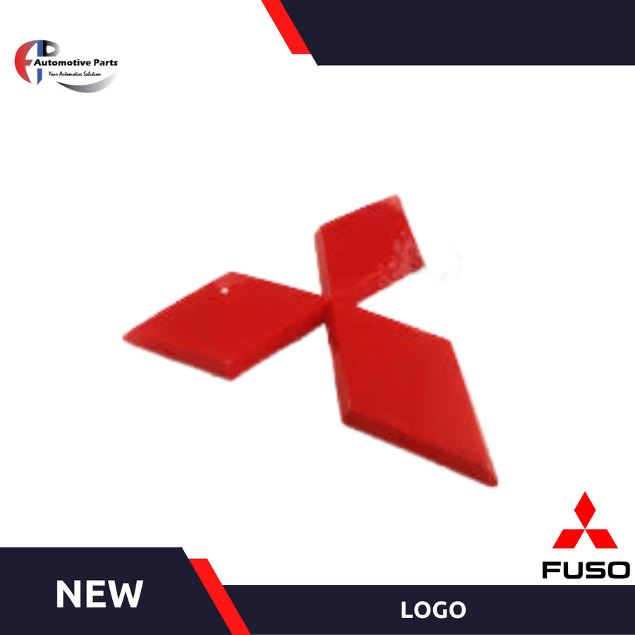LOGO EMBLEM MITSUBISHI FUSO PS220 PS190 FM517 TIGA BERLIAN TIMBUL