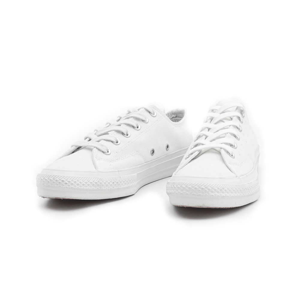 Nobrands Footwear Sepatu Polos TPS Parchment All White Low Local Pride Shoes Sneakers Pria Wanita