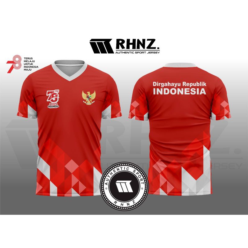 JERSEY PRINTING AGUSTUSAN KE 78/JERSEY PREMIUM FREE CUSTOM BEBAS DESAIN/KAOS FULLPRINT 17 AGUSTUSAN TERBARU/KAOS MERAH PUTIH JERSEY KARANG TARUNA/JERSEY AGUSTUSAN SEMUA UKURAN ANAK SAMPAI JUMBO/BAJU KARANG TARUNA BENDERA INDONESIA/KAOS 17 AGUSTUS