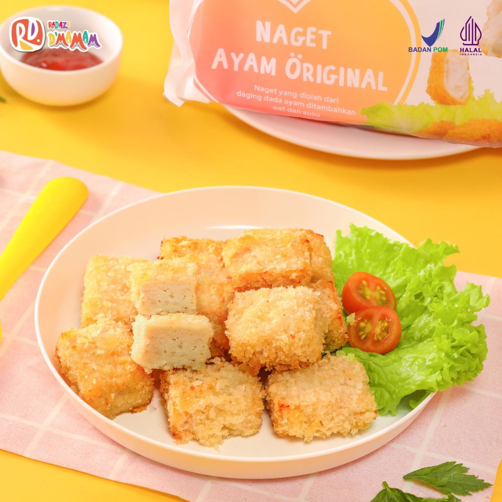 

D'MAMAM Nugget Ayam Original Homemade Sehat Halal Mui Bpom " bebe Love