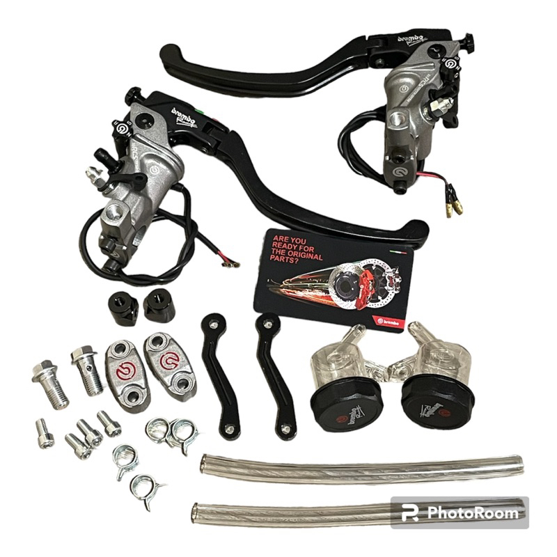 PROMO MURAH HANDLE KOPLING MASTER REM DOUBLE TABUNG SET KANAN KIRI PLUS KABEL SWITCH REM VARIO 160 X