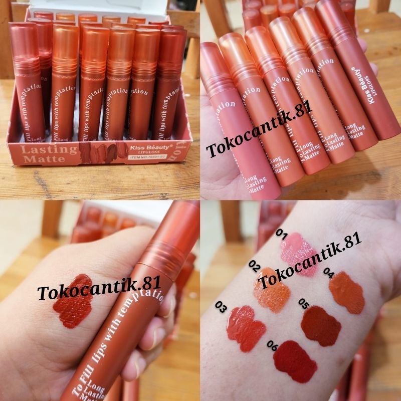 [ Satuan ] Kissbeauty Long Lasting Lipcream 0103