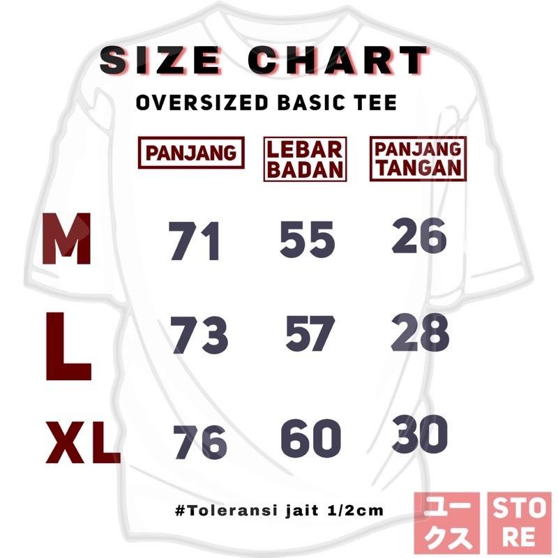 YUKSOFF  KAOS OVERSIZE YUKS PRIA WANITA COTTON COMBED 24S TEBAL TSHIRT BIG SIZE BAJU DISTRO ORIGINAL OVERSIZED TANGAN PENDEK