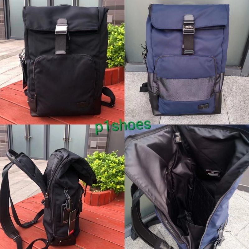 66021 tas ransel laptop series harrison osborn roll top backpack series pertama nylon