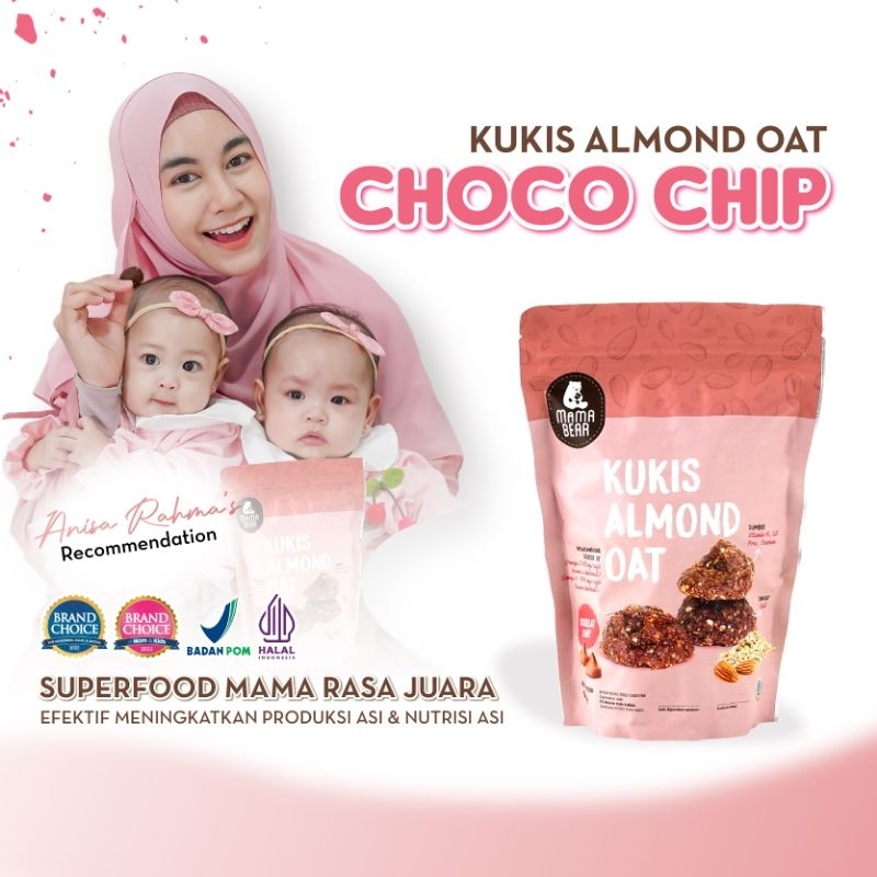 Mama Bear Kukis Almond Oat 150gr Kukis Pelancar Asi MamaBear