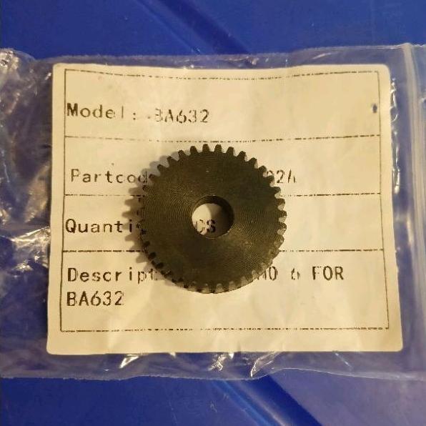 GEAR GIGI BA632 FOR MESIN BOR 10MM DOLIZ GEAR BA632