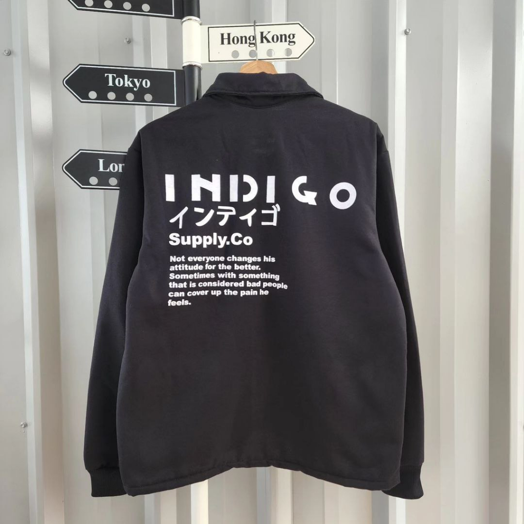 Nara.Grosir - Indigo Jaket l Jaket Pria Terbaru