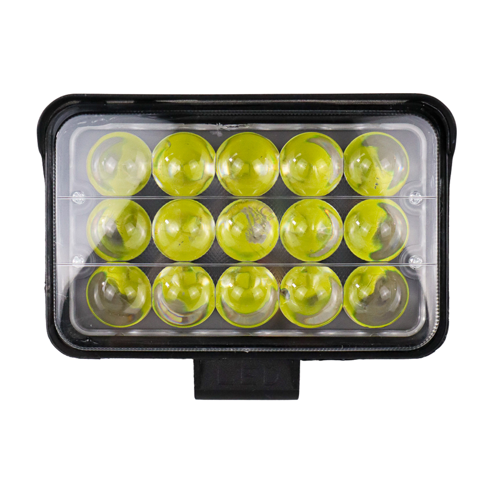 Lampu Sorot Floodlight IP67 Cool White 15 LED 45W / lampu led sorot / floodlight / outdoor / lapangan COB SMD super terang jarak jauh / LAMPU SOROT PANEL LED FLOODLIGHT KABEL JEPIT AKI / LAMPU LED SOROT/LAMPU TEMBAK FLOOD LIGHT/PANCARAN SOROT